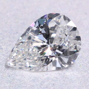 Natural 1.56 Carat  I2 Pear Diamond