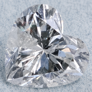 Natural 0.53 Carat Heart Diamond