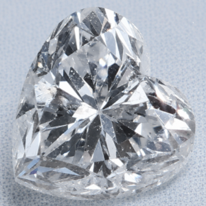 Natural 0.46 Carat Heart Diamond