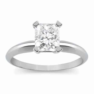 Radiant Diamond Solitaire (Certified 1cttw)