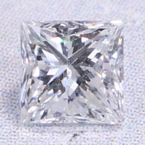2.01 Carat J SI1 GIA Natural Princess Diamond