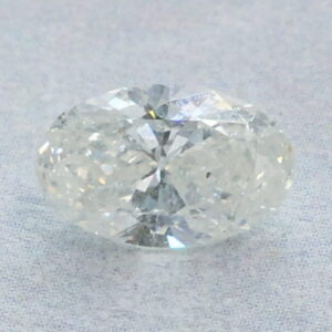 Natural 1.03 Carat G I1 Oval Diamond