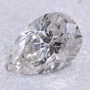 0.52 Carat Pear EGL Natural Diamond J-I1 GOOD symmetry, GOOD polish.
