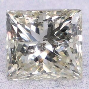 0.96 Carat Princess GIA Natural Diamond Very Good symmetry, Very Good polish.