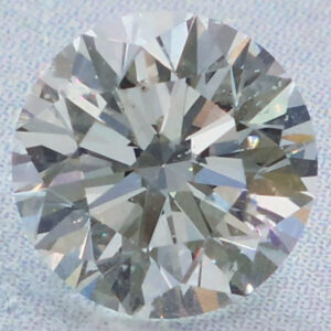 0.53 Carat Round EGL Natural Diamond F-SI1 Very Good symmetry, Very Good polish.