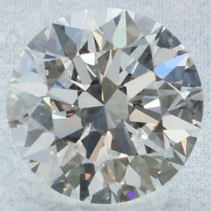 0.51 Carat Round EGL Natural Diamond H-SI3 Very Good symmetry, Very Good polish.