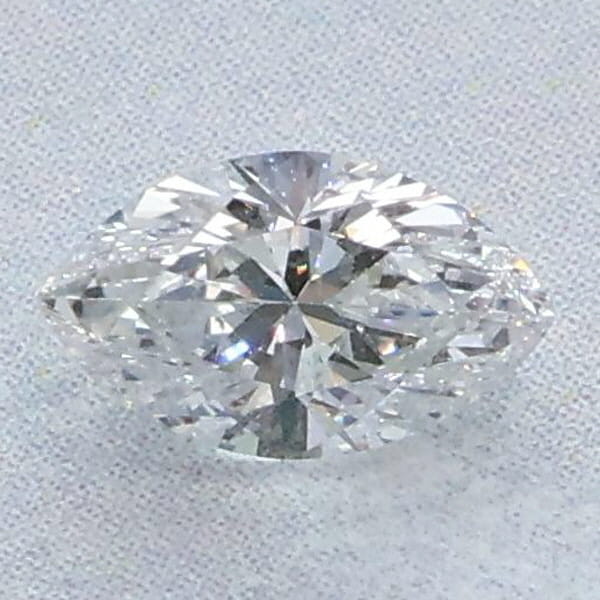 Loose 0.47 carat marquise natural diamond F VS2 EGL certified