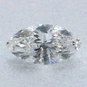 Loose 0.48 carat marquise natural diamond E VS2 EGL certified