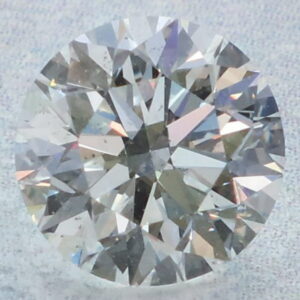 0.5 Carat Round EGL Natural Diamond F-SI1 Very Good symmetry, Very Good polish.