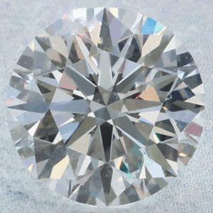 0.5 Carat Round EGL Natural Diamond G-SI1 Very Good symmetry, Excellent polish.