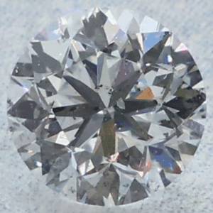0.52 Carat Round EGL Natural Diamond E-SI3 Very Good symmetry, Very Good polish.