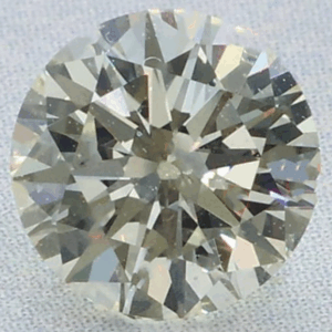 Natural 0.9 Carat S SI1 Round EGL Diamond