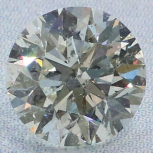 Natural 0.5 Carat J SI2 Round EGL Diamond