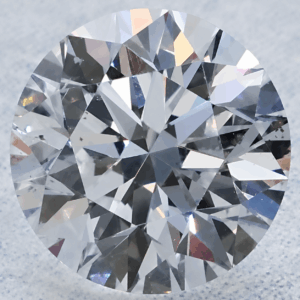 Lab Grown 0.34 Carat E SI2 Round EGL Diamond