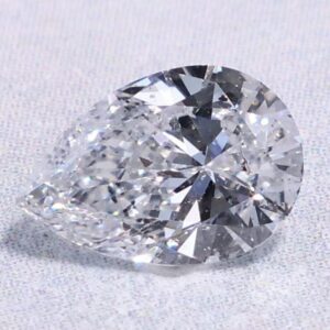 0.7 Carat Pear EGL Natural Diamond D-SI2 Very Good symmetry, Very Good polish.