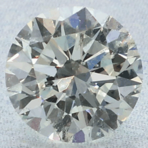 Natural 0.7 Carat H SI3 Round EGL Diamond