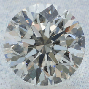 Natural 0.71 Carat J SI1 Round EGL Diamond