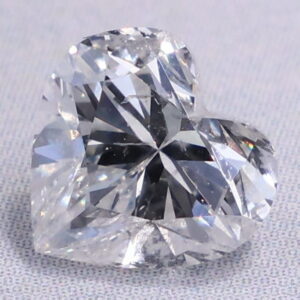 Lab Grown 0.61 Carat E VS2 Heart EGL Diamond