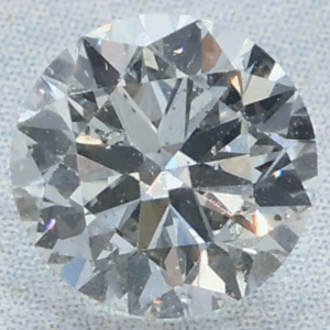 Natural 0.5 Carat H SI2 Round GIA Diamond