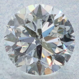 0.5 Carat Round EGL Natural Diamond F-SI3 Good symmetry, Very Good polish.