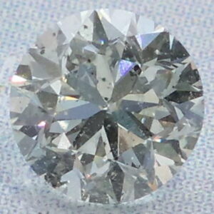 Natural 0.4 Carat K SI2 Round GIA Diamond