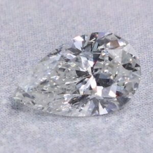 0.5 Carat Pear EGL Natural Diamond H-SI1 Good symmetry, Good polish.