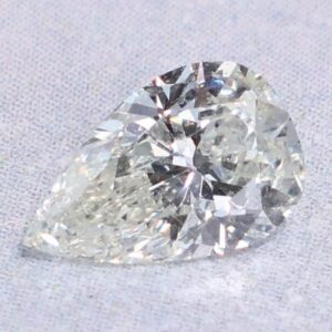 0.46 Carat Pear EGL Natural Diamond L-SI1 Good symmetry, Very Good polish.