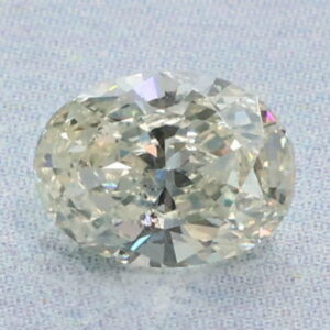 0.51 Carat Oval EGL Natural Diamond N-SI2 Good symmetry, Very Good polish.