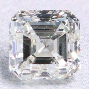 Natural 0.91 Carat Asscher Diamond