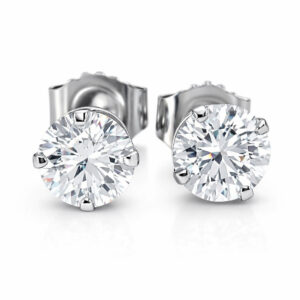 1 Carat Great Value Diamond Stud Earrings