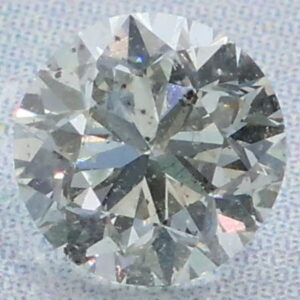 0.61 Carat Round GIA Natural Diamond K-SI2 Excellent symmetry, Excellent polish.