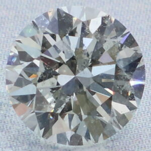 Natural 0.5 Carat I SI2 Round GIA Diamond