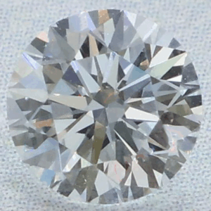Natural 0.59 Carat G SI1 Round EGL Diamond