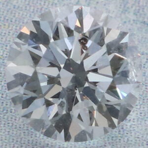 0.52 Carat Round EGL Natural Diamond D-SI3 Very Good symmetry, Very Good polish.