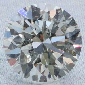 Natural 0.52 Carat I SI2 Round EGL Diamond