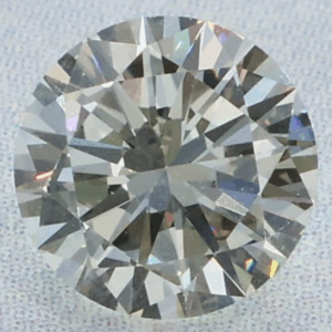 Natural 0.71 Carat N VS1 Round EGL Diamond