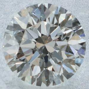 0.54 Carat Round GIA Natural Diamond J-SI2 Excellent symmetry, Excellent polish.