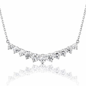 Lab Diamond Tennis Necklace (1 3/4cttw)