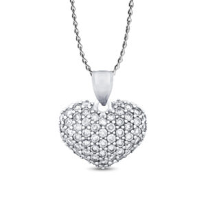 Heart Diamond Pendant (1cttw)