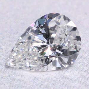 0.71 Carat Pear EGL Natural Diamond I-SI2 Very Good symmetry, Very Good polish.