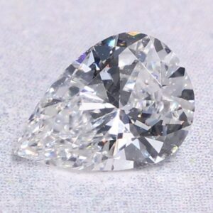 0.46 Carat Pear EGL Natural Diamond H-vs1 Good symmetry, Good polish.