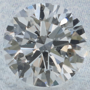 Natural 0.52 Carat F SI1 Round EGL Diamond