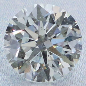 Natural 0.5 Carat H SI2 Round EGL Diamond