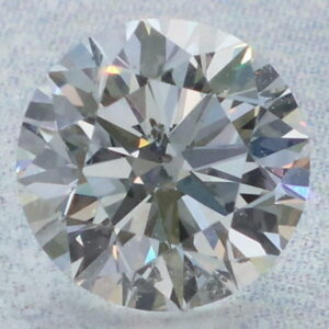 Natural 0.5 Carat F SI2 Round EGL Diamond