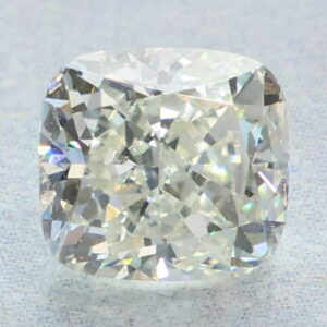 0.72 Carat Cushion EGL Natural Diamond L-SI1 Very Good symmetry, Very Good polish.