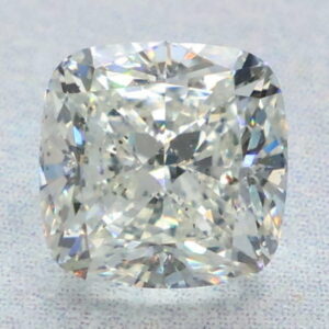 0.76 Carat Cushion EGL Natural Diamond J-SI2 Good symmetry, Very Good polish.