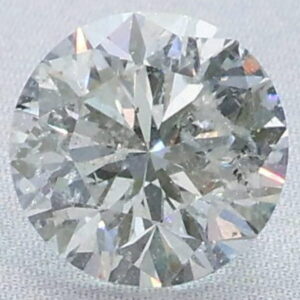 0.55 Carat F I1 EGL 400150656D Good symmetry, Very Good polish.