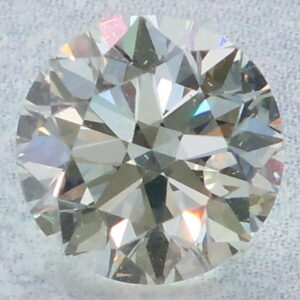 Natural 0.57 Carat L VS1 Round EGL Diamond