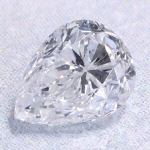 0.72 Carat Pear EGL Natural Diamond E-SI1 Very Good symmetry, Very Good polish.