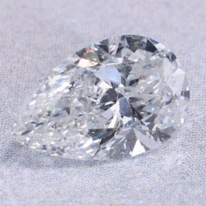 0.71 Carat Pear EGL Natural Diamond H-SI3 Very Good symmetry, Very Good polish.